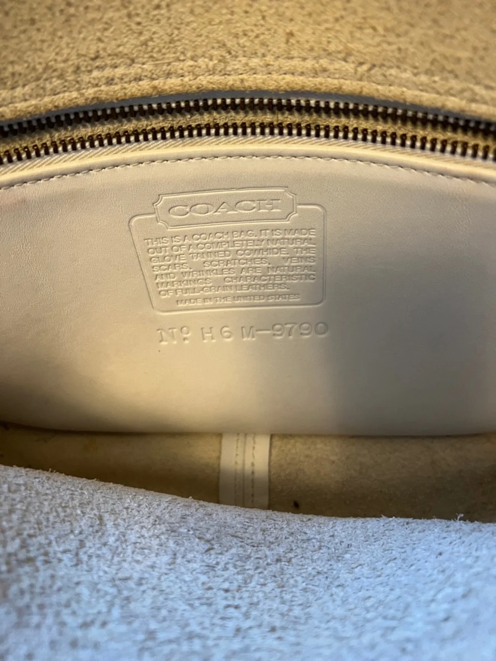 Vintage Coach crossbody Bag - Picture 4 of 7